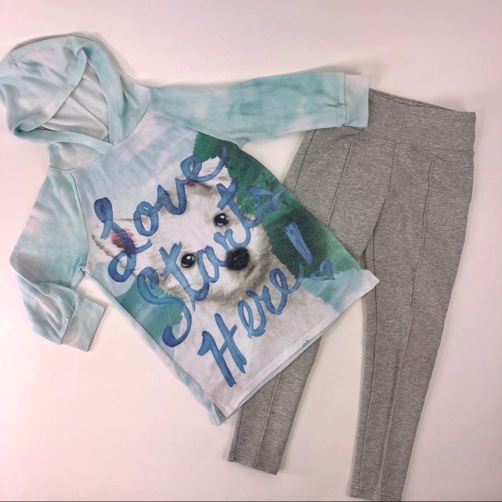 Not 4 Sale Justice 2Piece Hoodie and Leggings Set